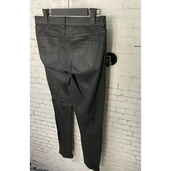 Madewell Womens Black Skinny Motto Leggings Ankle Zippers Stretch Sz 25 E2 - Picture 8 of 10